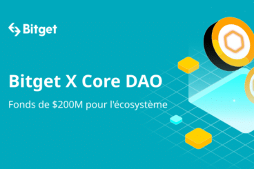 Bitget et Core DAO lancent un fonds d’écosystème de 200 millions de dollars