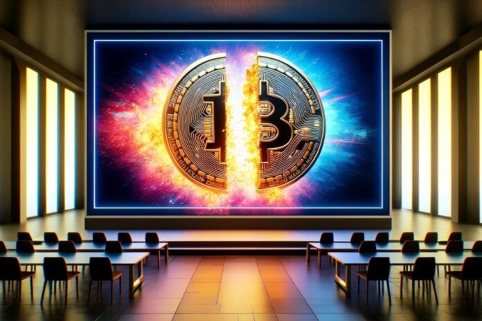 bitcoin halving coinbase