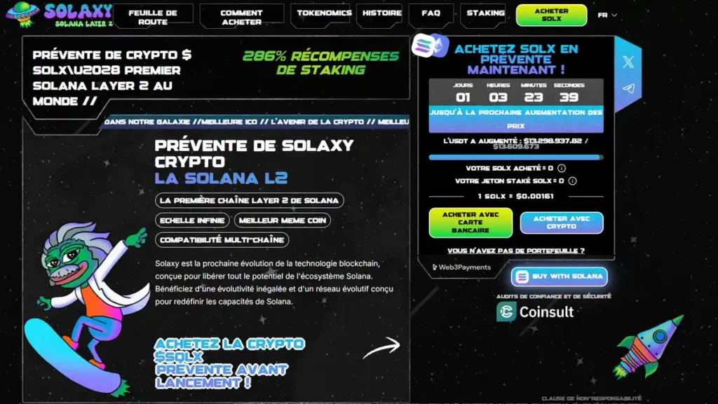 prévente solaxy