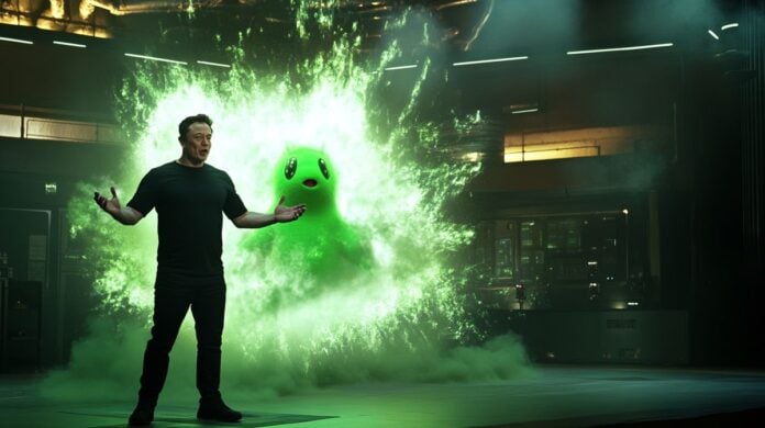 Elon Musk dévoile Grok 3 : Mind of Pepe en pleine explosion