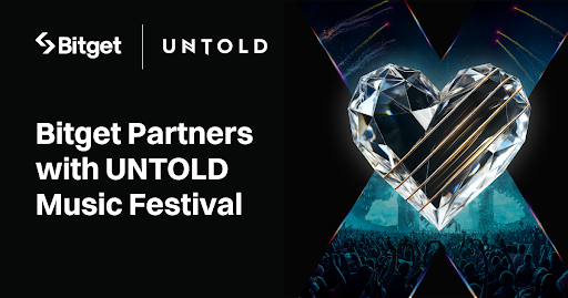 Bitget collabora con l’UNTOLD Festival, portando il Web3 sul palco principale