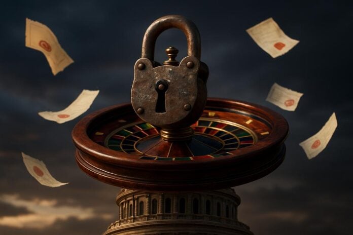 divieto scommesse politici USA