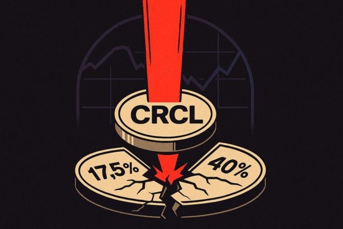 Circle stock decline
