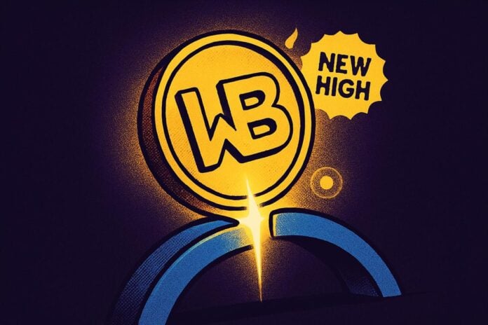 WBT token new high